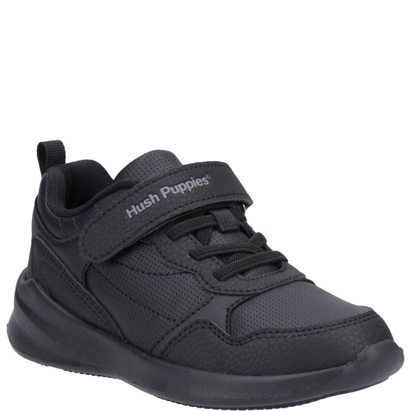 Hush Puppies Marling Bungee Lace Junior School Shoes