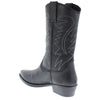 Wrangler Tex Hi Mens Leather Pull on Pointed Cowboy Western Boots