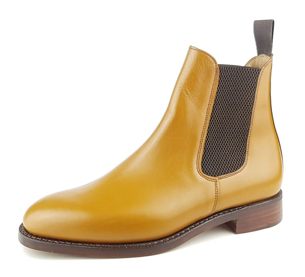 Charles Horrel England CH2011 Welted Mens Chelsea Tan Boots
