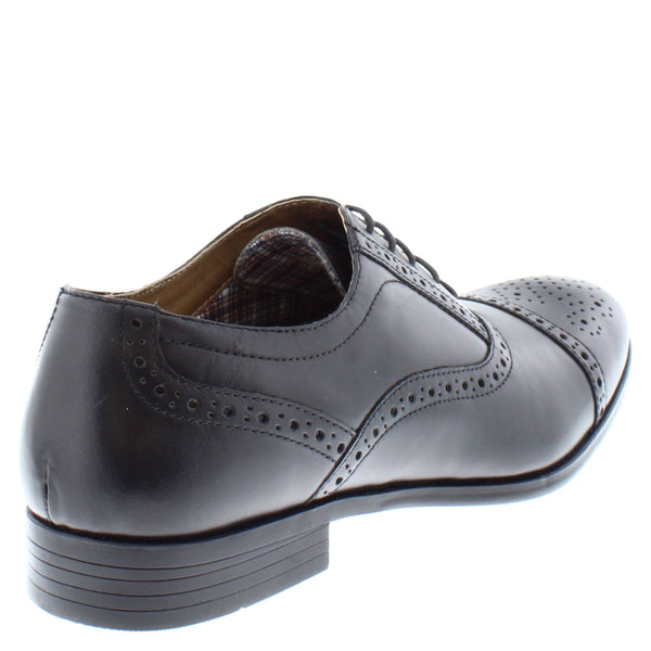 Thomas Crick Hartwell Mens Lace Up Brogue 5 eye Leather Shoes