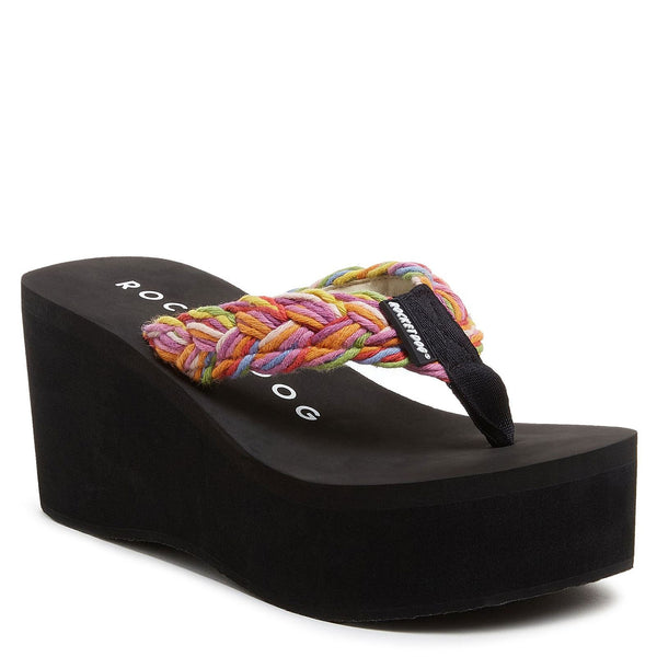 Rocket Dog Crush Platform Flip-Flop Sandals