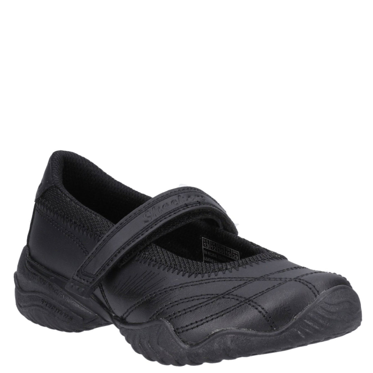 Skechers Velocity Pouty Girls' Leather School Shoes