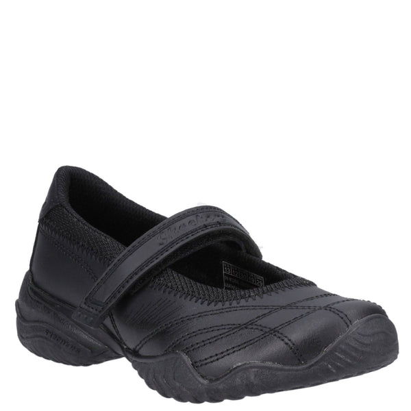 Skechers Velocity Pouty Girls' Leather School Shoes