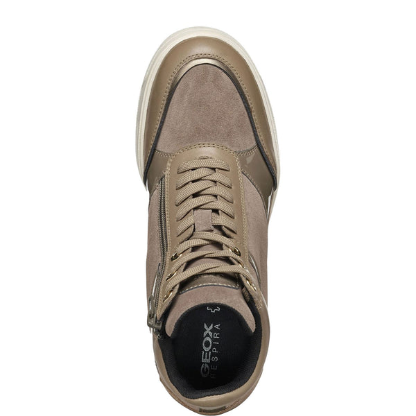 Geox D Maurica B Women's Wedge Trainers