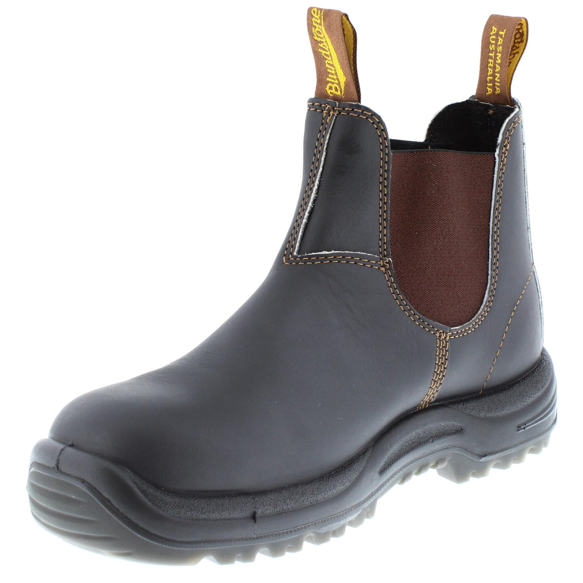 Blundstone 192 Industrial Slip on Safety Boot Stout Brown Blundstone 192 Industrial Slip on Safety Boot Stout Brown
