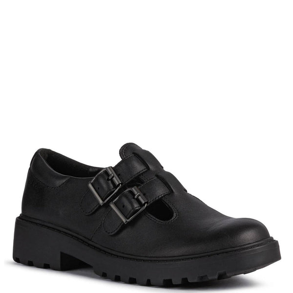 Geox Casey Girls' Ballerina School Shoes