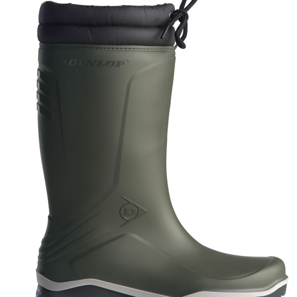 Dunlop Blizzard Warm Fleece Linned Padded Collar Wellington Boots
