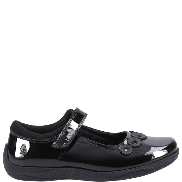 Hush Puppies Christina Girls' Patent Junior School Shoes