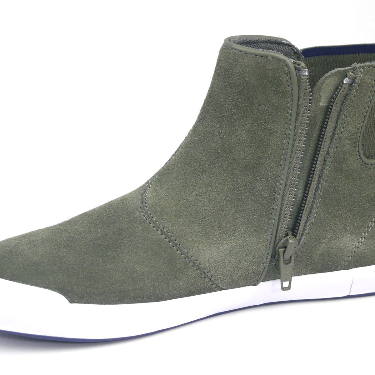 Lacoste Lancelle Chelsea 416 Suede Zip Casual Ankle Ladies Boots