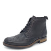 Kingston Brogue Lace Up Leather Boots