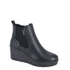 Cipriata Annina Inside Zip Gusset Wedge Ankle Boots