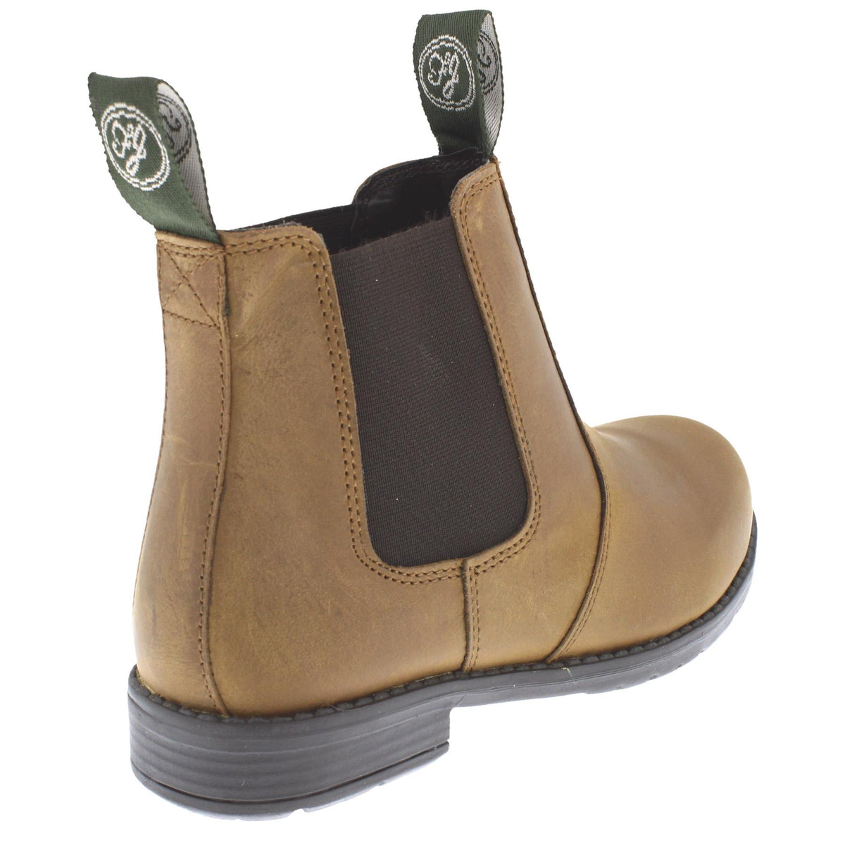 Ascot Rider Leather Chelsea Boots
