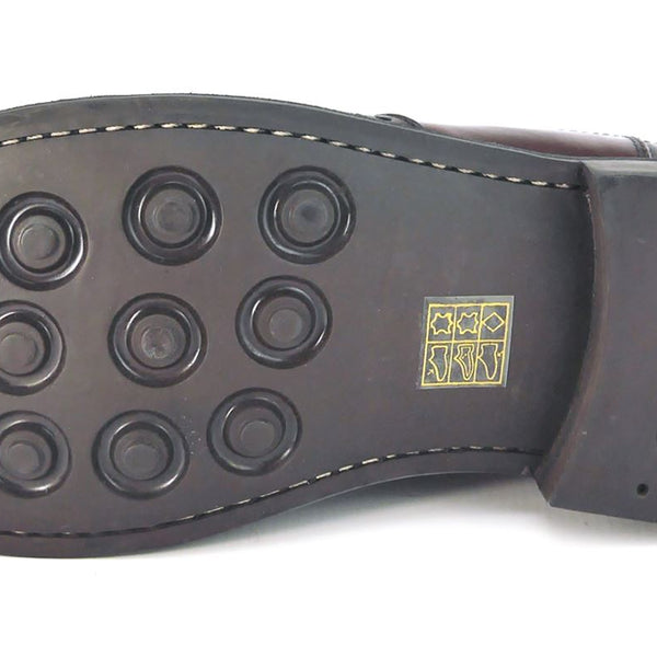 Frank James Benchgrade Evesham Leather Welted Chelsea Brogue Dealer Boots Rubber Sole