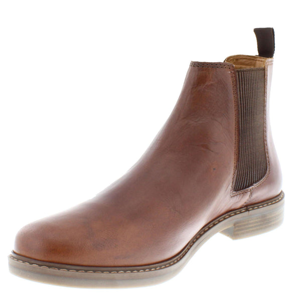 Thomas Crick Bamford Leather Mens Pull On Brown Chelsea Boots