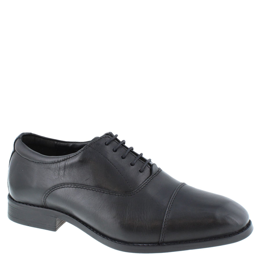 HX London Charing Men's Leather Cap Oxford Shoes