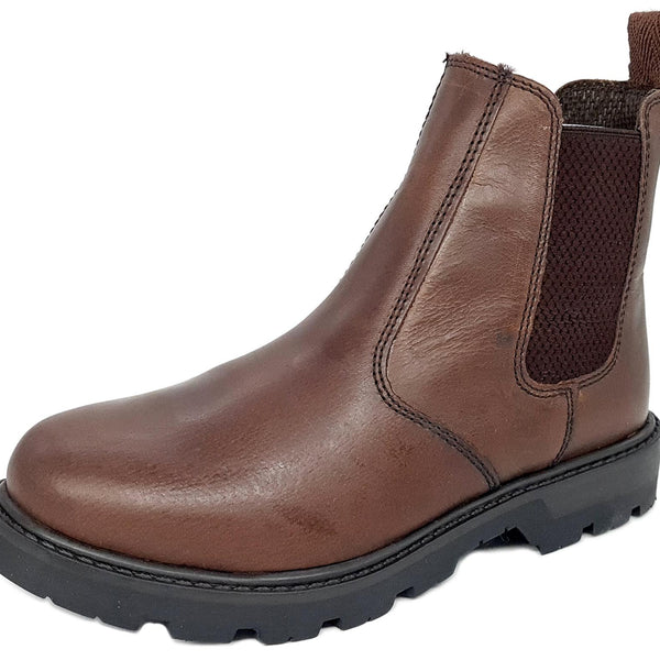 Oaktrak Kids Rocksley Leather Chelsea Dealer Boots