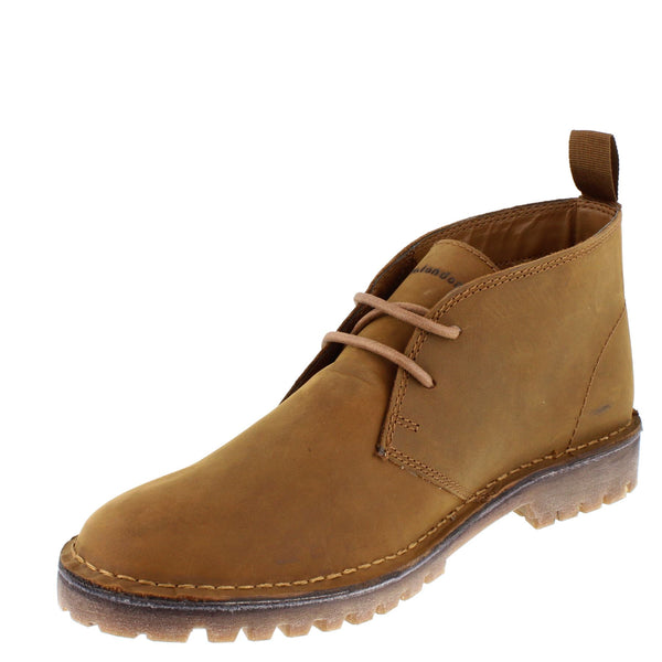 HX London Waltham Men's Chukka Leather Desert Boots