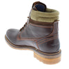 Wrangler Hill Tweed Lace Leather Combat Mens Boots