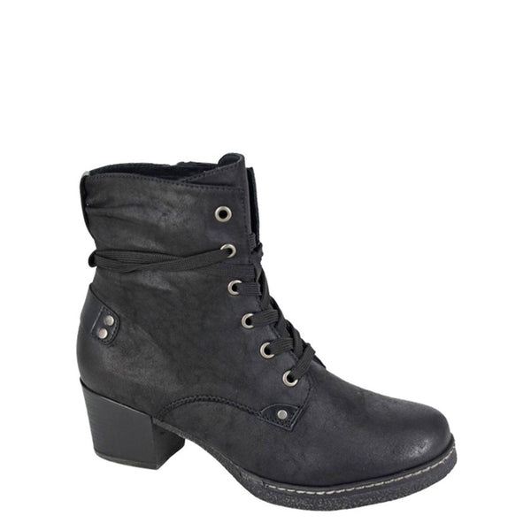 Cipriata Aleandra 6 Eyelet Lace/Inside Zip Ankle Boots