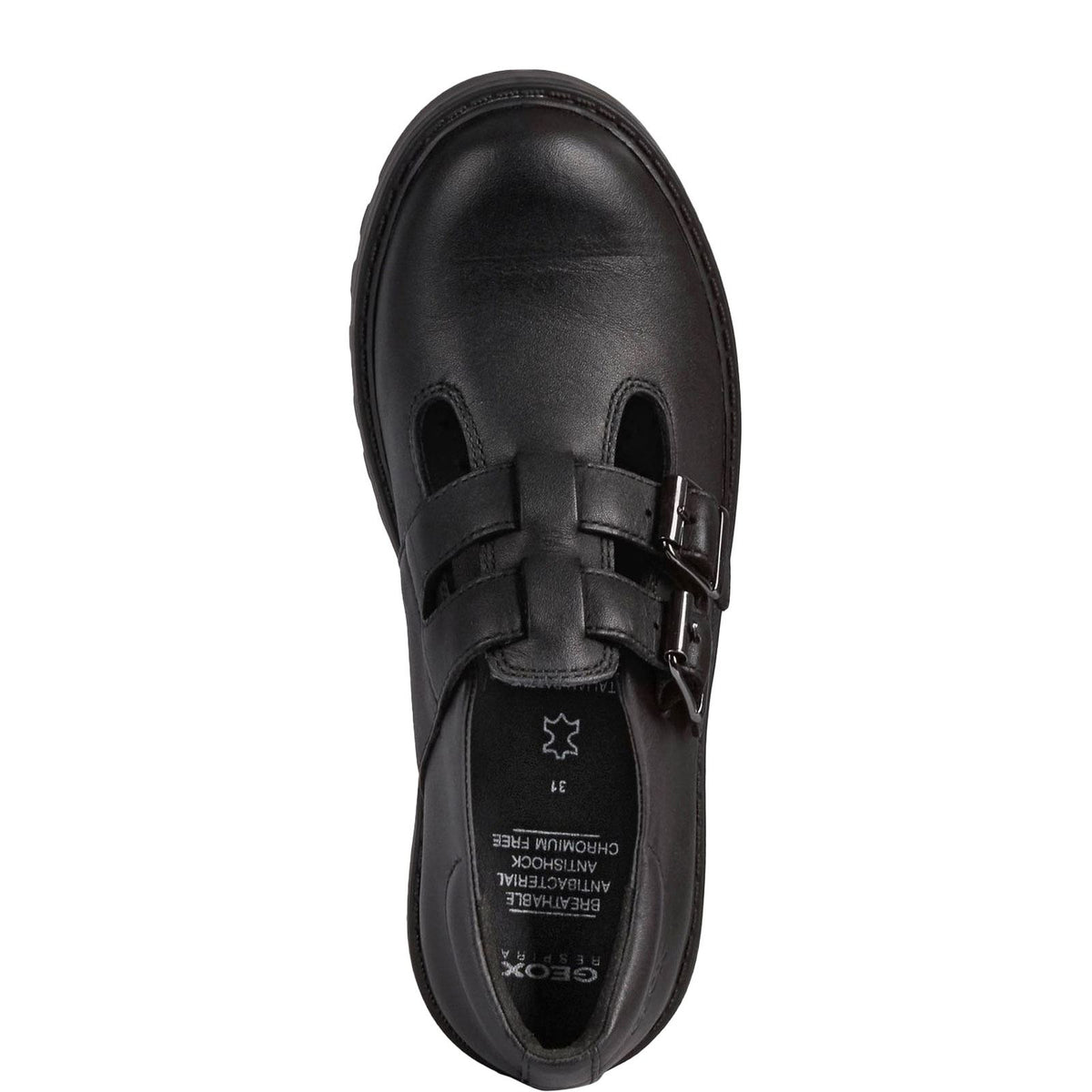 Geox Casey Girls' Ballerina School Shoes