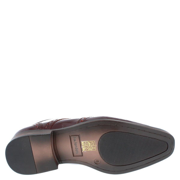 HX London Barbican Men's Leather Brogue Shoes