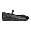 Geox Girls Black Elasticated Plie' Junior School Shoes
