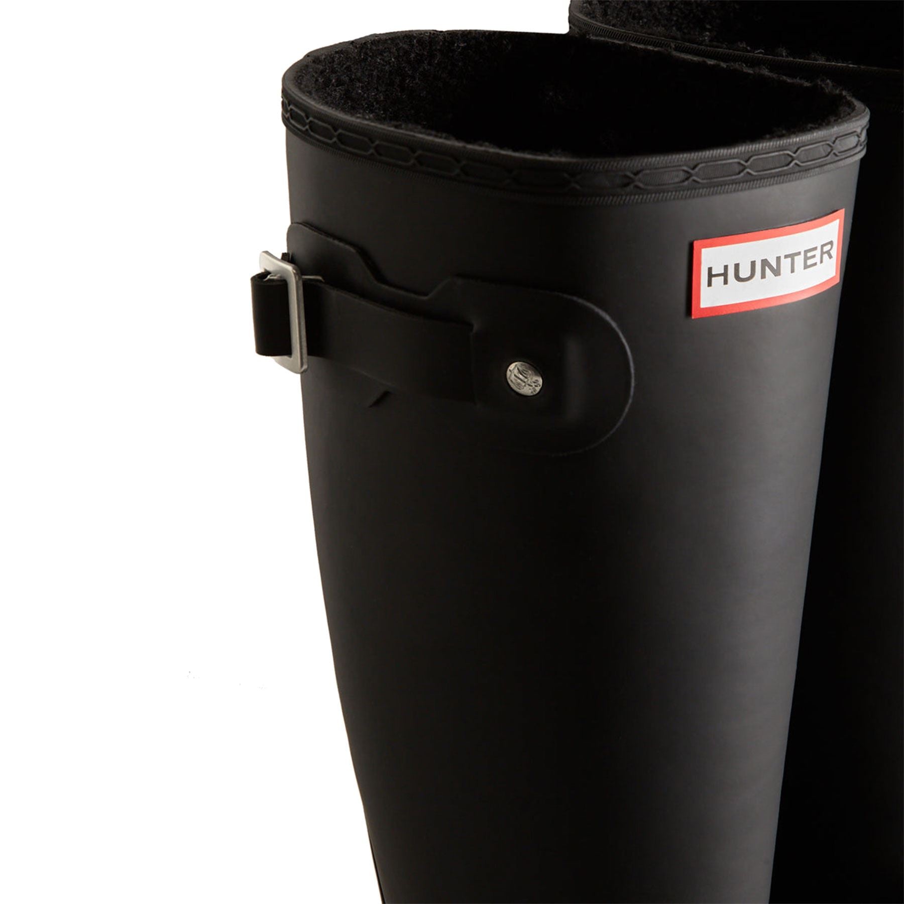 Womens Hunter Original Tall Insulated Shearling Lined Winter Wellingto Foot Box