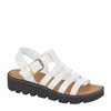Cipriata Azia T-Bar Halter Back Wedge Sandals