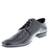 Thomas Crick Lace Up Formal Dress Patent Black Leather Mens Shoes