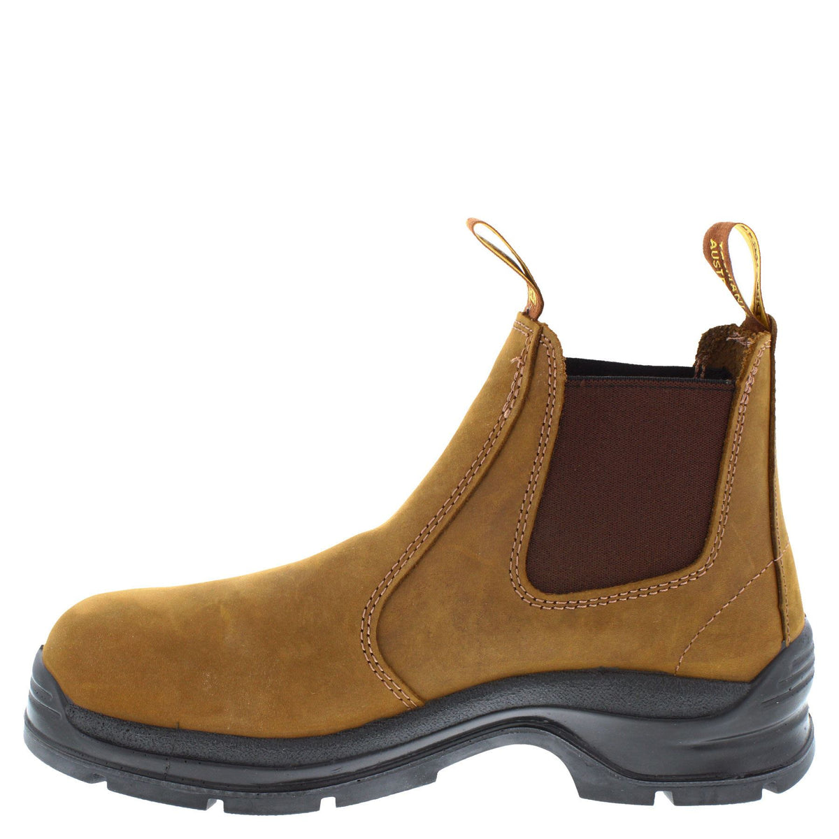 Blundstone #407 Saddle Brown Chelsea Work Boots