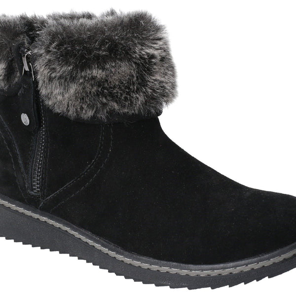 Hush Puppies Penny Zip Ankle Boots