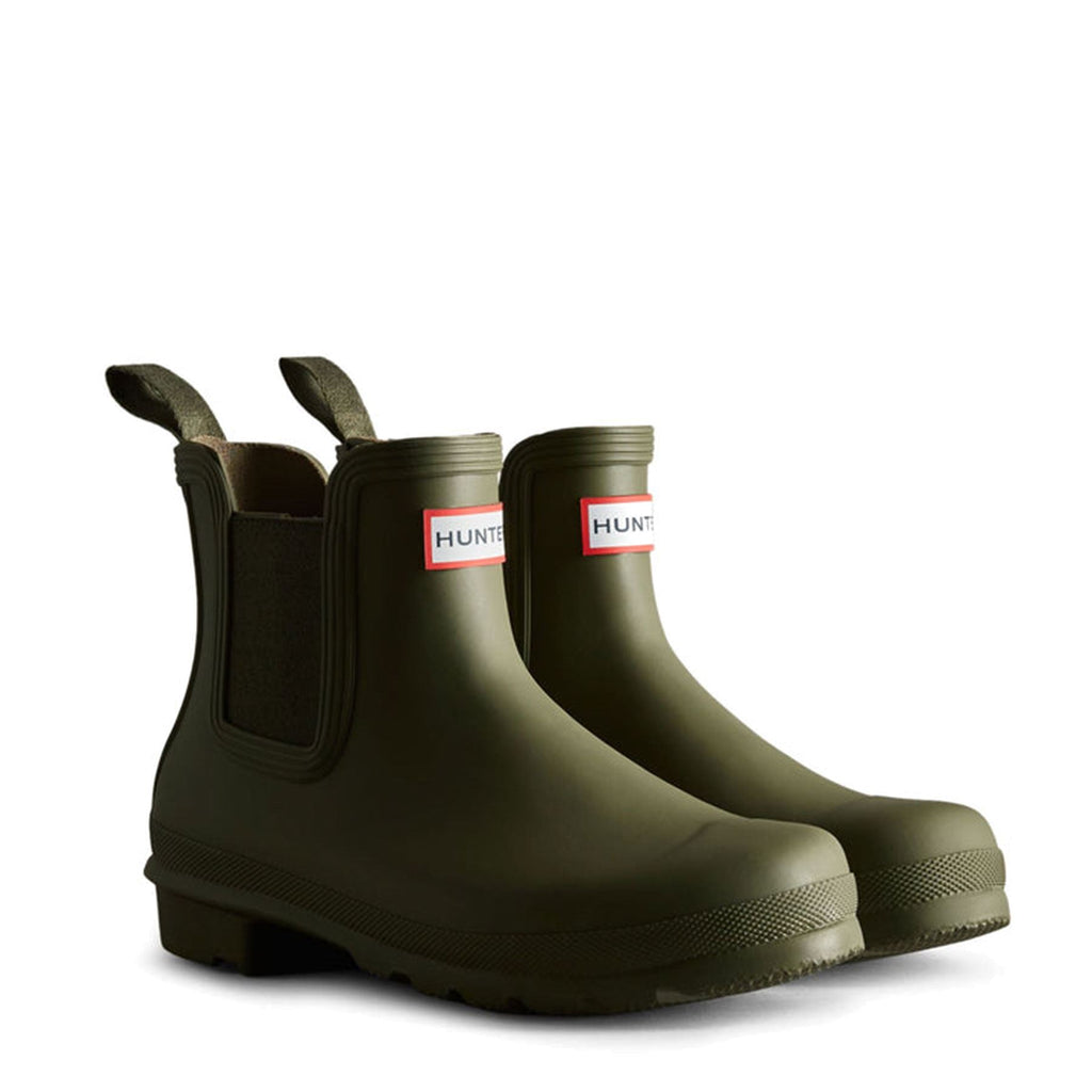 Womens Hunter Original Chelsea Wellington Boots Navy or Olive Green