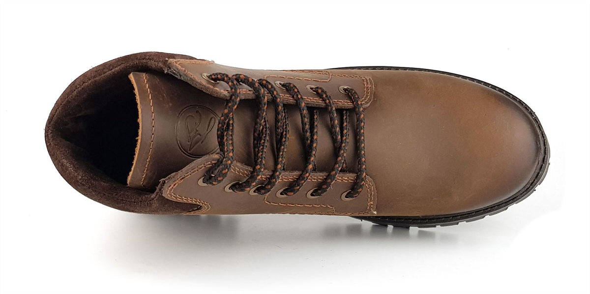 Frank James Bisley Mens Leather Lace Up Yuma Commando Casual Boots