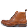 Kingston Brogue Lace Up Leather Boots