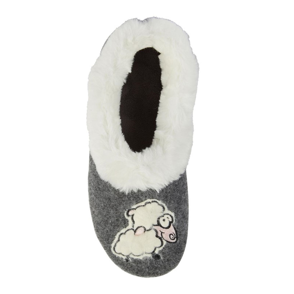 Sleepers Nikki Faux Fur Cuff Sheep Slippers