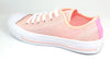 Converse Womens Pink All Star Ox Textile Trainers Canvas Lace Up