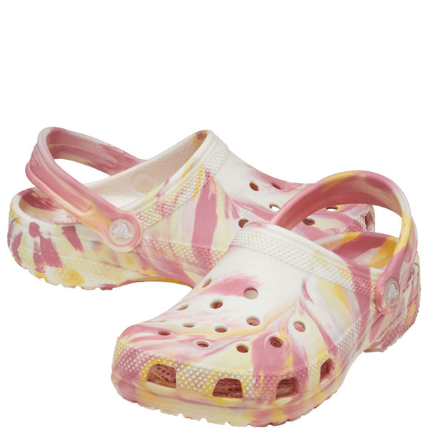 Crocs Kids' Classic Marbled Clogs