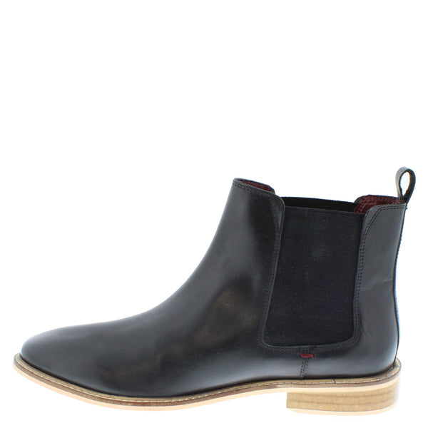 Frank James Bromley Leather Ankle Chelsea Pull On Mens Boots