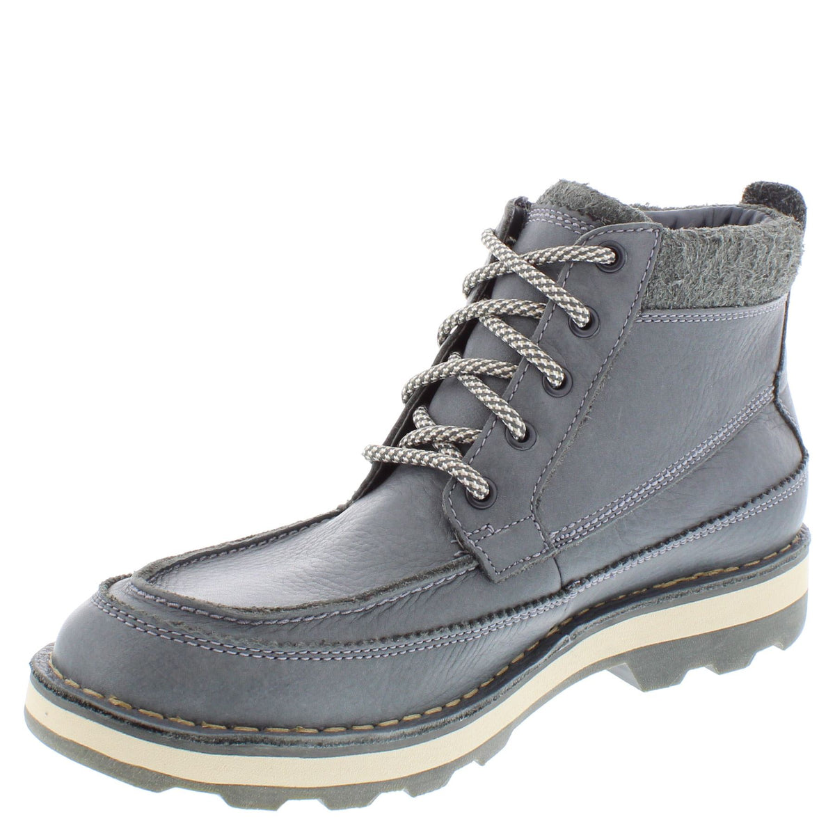 Clarks Korik Rise G Fit GoreTex Leather Lace Up Casual Boots