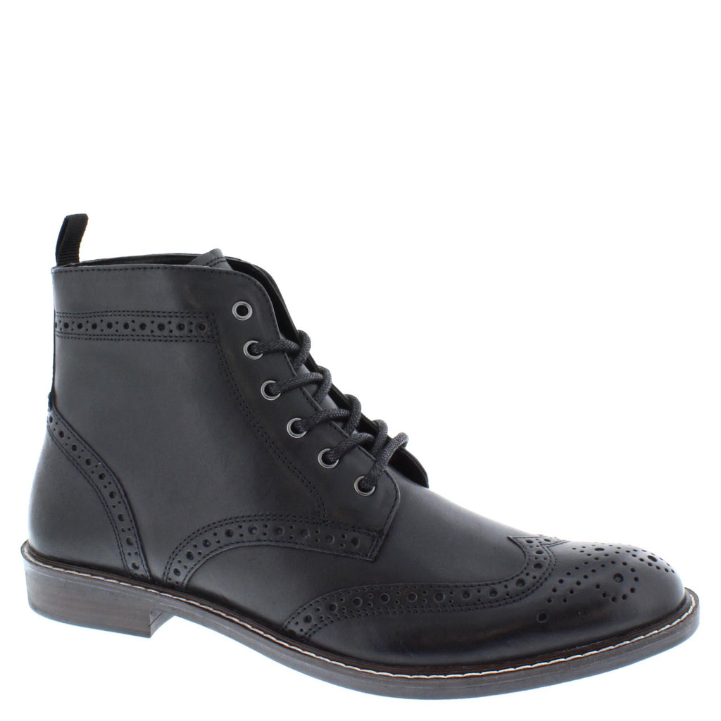 Thomas Crick Askham Brogue Lace Up Mens Leather Boots