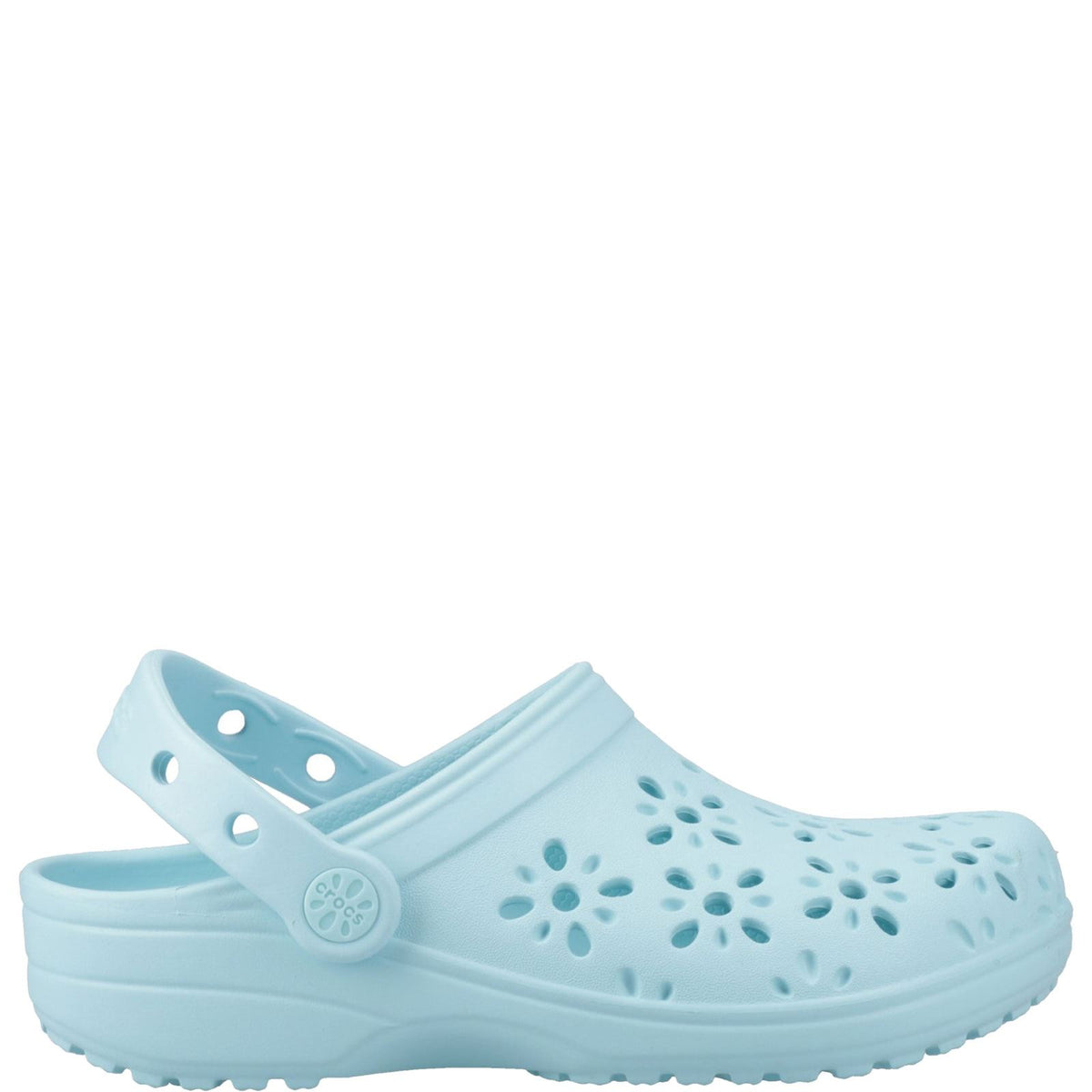 Crocs Kids' Classic Floral Cut Out Clogs