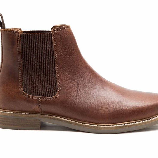 Thomas Crick Bamford Leather Mens Pull On Brown Chelsea Boots