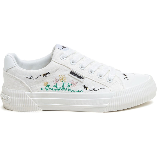 Rocket Dog Cheery Embroidery Trainers