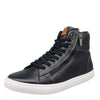 HX London Ilford High Top Leather Trainers