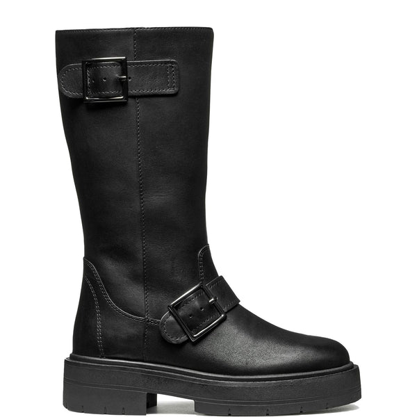 Geox D Spherica Ec7 Women's Long Biker Boots