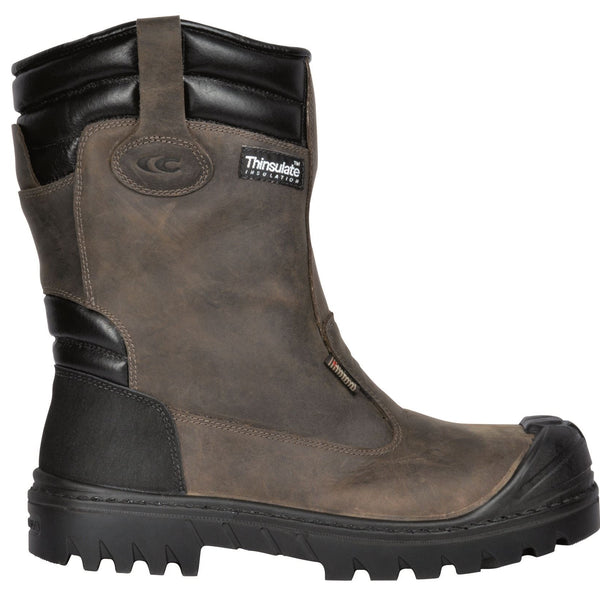 Cofra Baranof S3 Leather Rigger Thinsulate Toecap Midsole Safety Work Boots