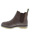 Frank James Warkton Leather Pull On Mens Brogue Chelsea Boots