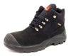U-Power Dude Black Leather Gore-Tex Waterproof Mens Safety Lace Up Work Boots