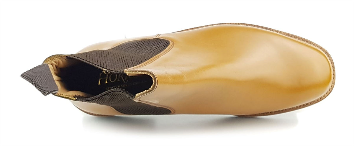 Charles Horrel England CH2013 Leather Welted Mens Commando Chelsea