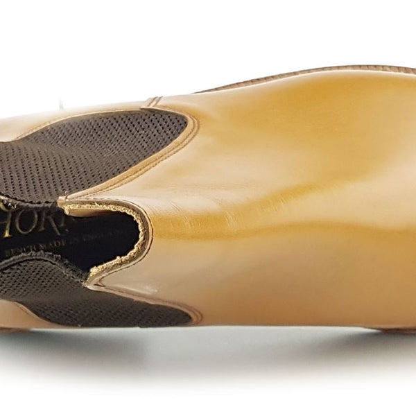 Charles Horrel England CH2013 Leather Welted Mens Commando Chelsea